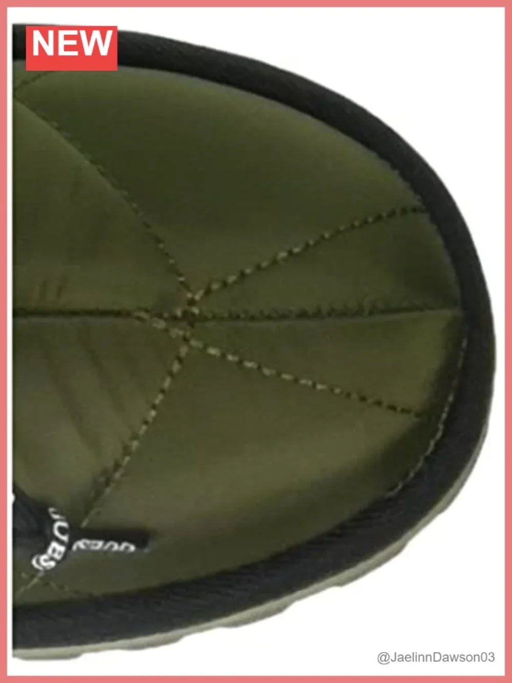 Quilted Nylon Over-the-Knee Boots Lug Sole Pull-On